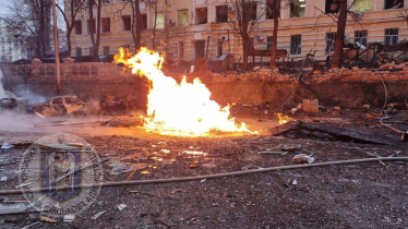 Росія атакувала Київ п'ятьма балістичними ракетами «Іскандер-М», є руйнування і постраждалі (фото, відео) /Фото 6