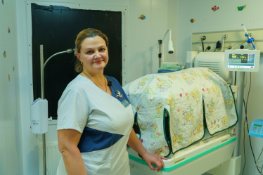 Олена Верещак, завідувачка відділення інтенсивної терапії новонароджених