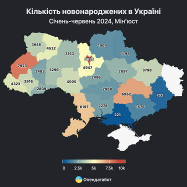 Смертность в Украине в первом полугодии втрое превысила рождаемость /Фото 1