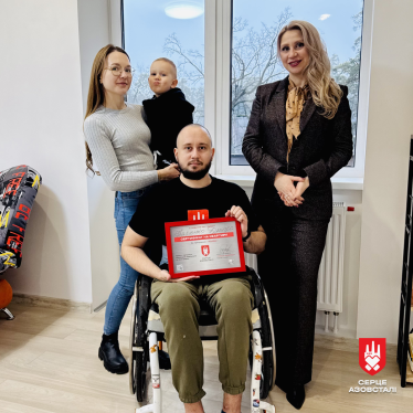 Квартира для сім'ї захисника Азовсталі від проєкту «Серце Азовсталі»