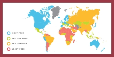 По итогам 2021 года Украина впервые вышла из группы экономически несвободных стран – рейтинг Института Фрейзера /Фото 1