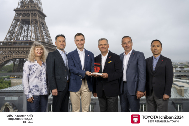 Урочисте вручення Toyota Ichiban 2024. Париж, 31.07. 2024.