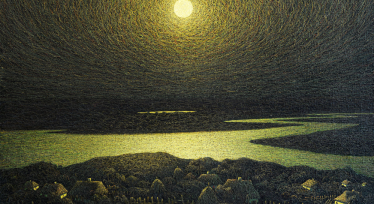 Івана Марчука Зійшов місяць над Дніпром /Аукціонний дім Goldens