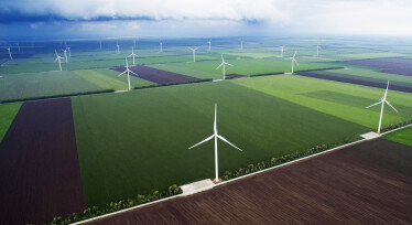 Ботієвська вітрова електростанція – одна з найбільших в Україні. Разом з Приморською ВЕС (обидві входять до ДТЕК) її потужність дорівнює 400 МВт /Getty Images