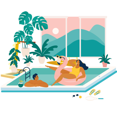 Двухэтажные домики на воде Selfish Club. /selfish.ua