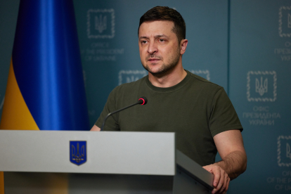 Портрет війни. 11 днів Володимира Зеленського у фотографіях /Фото 10