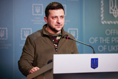 Портрет війни. 11 днів Володимира Зеленського у фотографіях /Фото 11