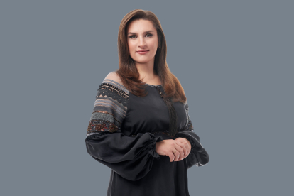 Віра Платонова, старша віцепрезидентка Visa. /Фото надано пресслужбою