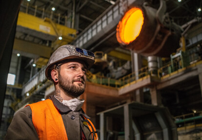 Люди безперервного циклу. Як працює одна з найбільших доменних печей Європи /Фото 9