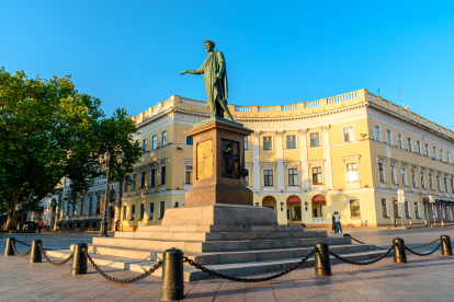 Памятник Дюку де Ришелье в Одессе /Shutterstock