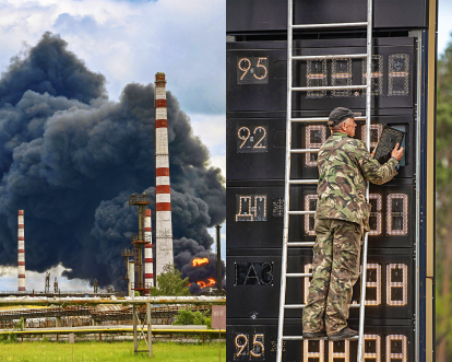 АЗС в Бучі /Getty Images