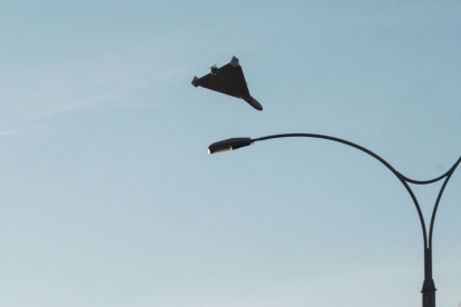 Иранские дроны-камикадзе обстреляли Киев 17 октября /Getty Images