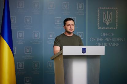Портрет війни. 11 днів Володимира Зеленського у фотографіях /Фото 4