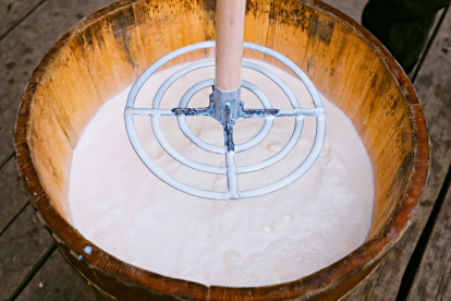 «Гуцульська овеча бриндзя»&amp;nbsp;– один із трьох українських продуктів із захищеним географічним походженням. Як її виготовляють /Фото 5