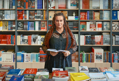 Олена Новицька, 32, засновниця і головна редакторка першого українського видавництва електронних видань Olean /Антон Забєльський для Forbes Ukraine