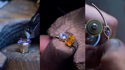 Виробництво прикрас ювелірного бренду SOVA.