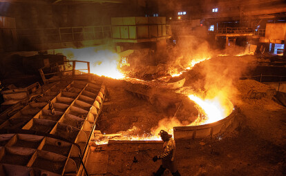 Люди непрерывного цикла. Как работает одна из крупнейших доменных печей Европы /Фото 1