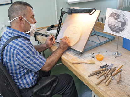 Звідки беруться гроші. Фоторепортаж з банкнотно-монетного двору НБУ /Фото 17