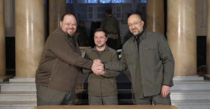 Портрет війни. 11 днів Володимира Зеленського у фотографіях /Фото 5