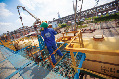 Як з газу виробляють добрива. Фоторепортаж Forbes з черкаського «Азоту» /Фото 7