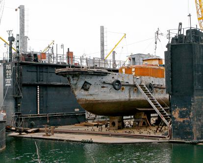 Найменший морський порт України /Shutterstock