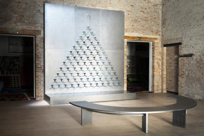 Головна частина українського павільйону на Венеційській бієнале –&amp;nbsp;«Фонтан виснаження» Павла Макова. Як команда врятувала проєкт від війни та скільки це коштувало /Фото 8