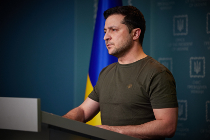 Портрет війни. 11 днів Володимира Зеленського у фотографіях /Фото 7