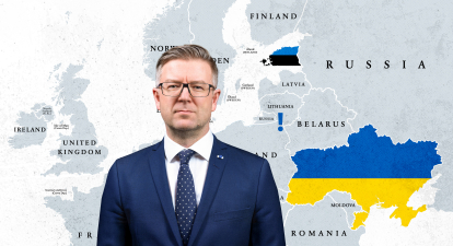 Каймо Кууск, Естонія, Росія, гарантії безпеки /колаж Анастасія Савеленко для Forbes Ukraine