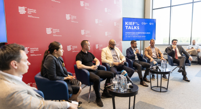 Участники KIEF TALKS по теме: «Как прожить лето и подготовиться к зиме?» /из личного архива