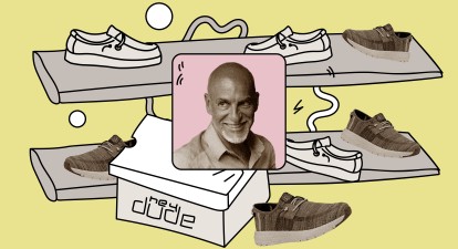Італійський підприємець та засновник бренда взуття Hey Dude Алессандро Росано. /колаж Анастасія Левицька