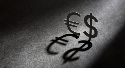 Валютні коливання вже призвели до корекції прибуткових прогнозів європейських та американських компаній /Getty Images