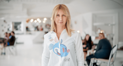 Ольга Руднєва, CEO Superhumans /из личного архива