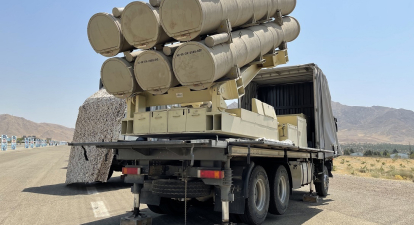 Шестиконтейнерна пускова установка Fath-360 /Вікіпедія