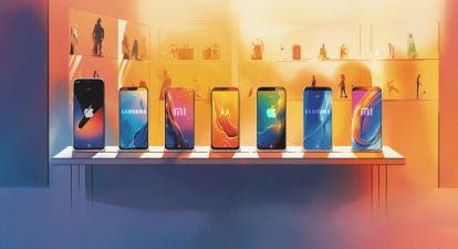 Apple, Samsung, Xiaomi, Motorola /Зображення згенеровано ШІ Midjourney в співавторстві з Олександрою Карасьовою