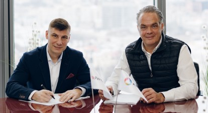CEO Perfectial Андрей Скоропад и CEO Avenga Ян Веберинг /из личного архива