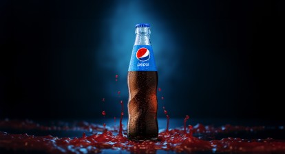 Пляшка Pepsi /Изображение сгенерировано ИИ Midjourney в соавторстве с Анной Наконечной