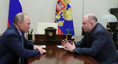 Володимир Путін і Володимир Потанін