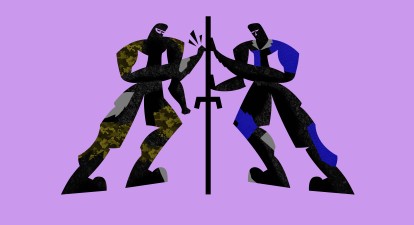 Більшість кримінальних справ, які правоохоронці порушують проти бізнесу, не доходять до суду /иллюстрация: Николай Сорокин. Иллюстрация создана во время курса «Иллюстрация для дизайнеров» в Projector при участии куратора Евгения Величева