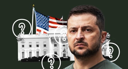 США у складі миротворчих сил і гарантії безпеки до переговорів. Головне з інтервʼю Зеленського Bloomberg із Давосу /колаж Анастасія Левицька