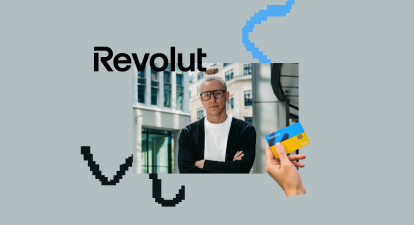 Revolut, Дмитро Стрельчук, банки /колаж Анастасія Решетнік