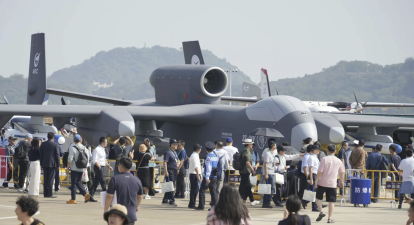 Jiutian, представленный в 2024 году в Чжухае, Китай. Источник: The Yomiuri Shimbun/AP Photo