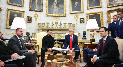 18 серпня у Білому домі пройшла зустріч Дональда Трампа з Володимиром Зеленським /Getty Images