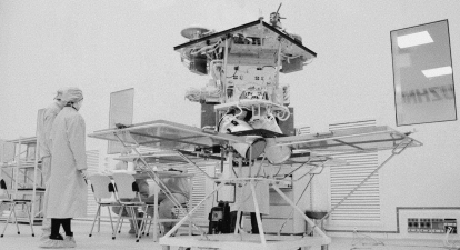 Спутник «Сич-2-30» на этапе сборки /КБ «Южное»