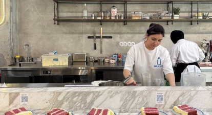 Відкриття закладу Milk Bar у Баку. Джерело: офіційна Instagram сторінка Milk Bar