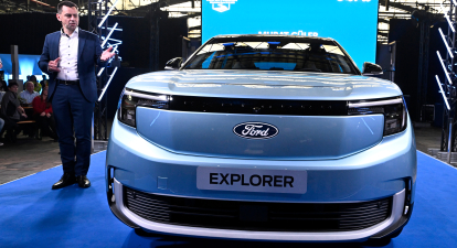 Ford-Werke у 2023 році представив новий повністю електричний Explorer, яким автовиробник сподівався зацікавити покупців у Європі /Getty Images