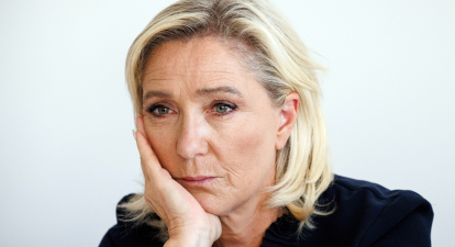 Марін Ле Пен, лідерка крайньої правої партії RN у Франції /Getty Images