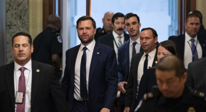 Dирішальний голос за мегапакет Трампа віддав віцепрезидент Джей Ді Венс /Getty Images