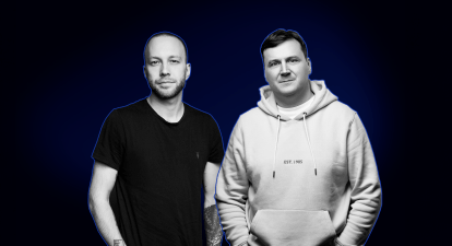 Керуючий партнер Hypra Ігор Перція (зліва) та CEO Trinetix Олександр Строжемін /надано пресслужбою