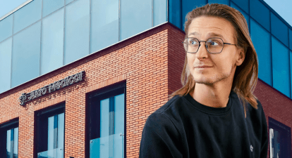 Адам Янчевський Jutro Medical /Колаж: Forbes.pl