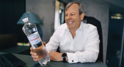 Микола Кміть, ринок води, мінеральна вода /надано пресслужбою Миколи Кмітя